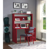 Cargo Red Desk Model 37917 By ACME Furniture